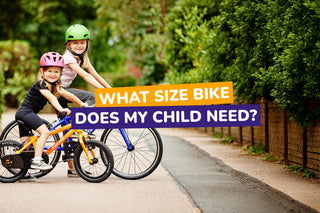 What size bike does my child need 