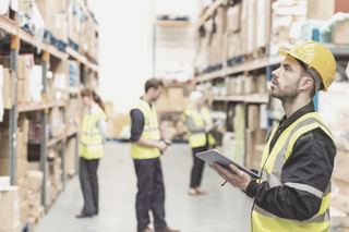 warehouse workers